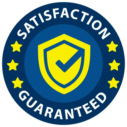 satisfaction guaranteed badge